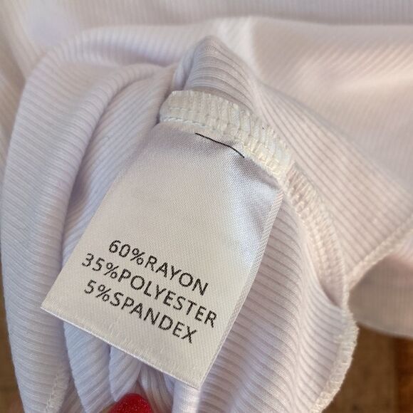 Remidoo Motor Sport Fast as Lightening 500 Raw Hem Edge Sleeveless Crop Top - Picture 6 of 6